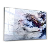 Smoke | Glass Wall Art