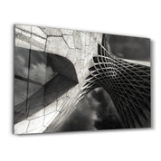 Auger Bridge | Glass Wall Art - Artdesigna