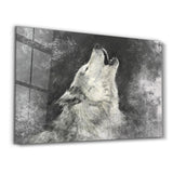 Wolf 5 | Glass Wall Art