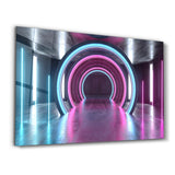 Neon Ring | Glass Wall Art