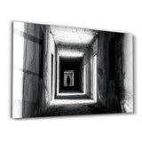 Empty Building | Glass Wall Art