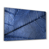 Silver Leaf | Glass Wall Art