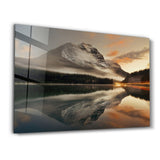 Huge Mountain | Glass Wall Art