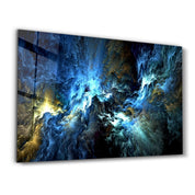 Myth of The Sky Glass Wall Art - Artdesigna