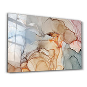 Waves of Tranquility | Glass Wall Art - Artdesigna