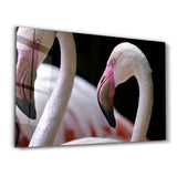 Flamingo V4 | Glass Wall Art