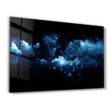 Abstract Night View | Glass Wall Art