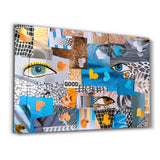 Eyes and Walls | Glass Wall Art