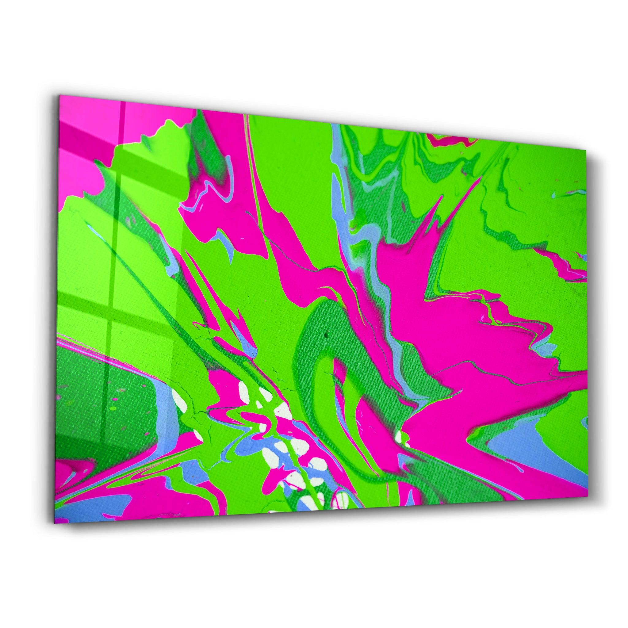 Abstract Shape V2 | Glass Wall Art - Artdesigna