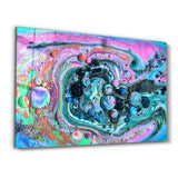 Marble Galaxy | Glass Wall Art