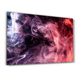 Smokes on the Black | Glass Wall Art