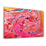 Marble Galaxy 5 | Glass Wall Art