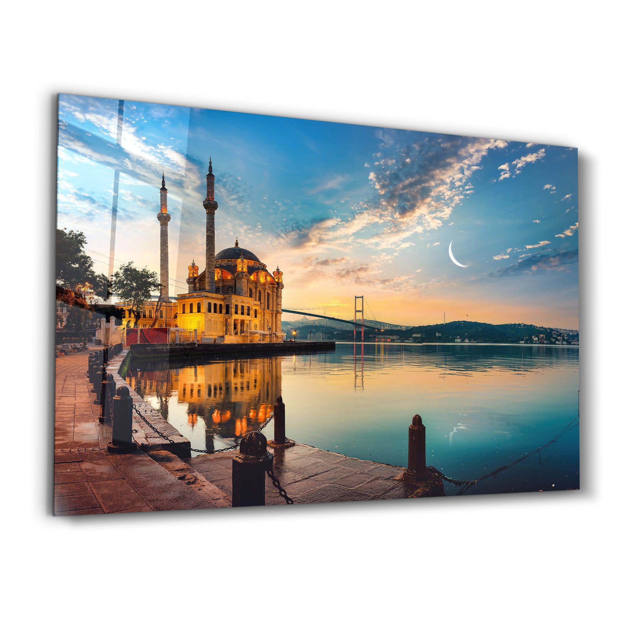 Bosphorus - Istanbul - Turkey | Glass Wall Art - Artdesigna