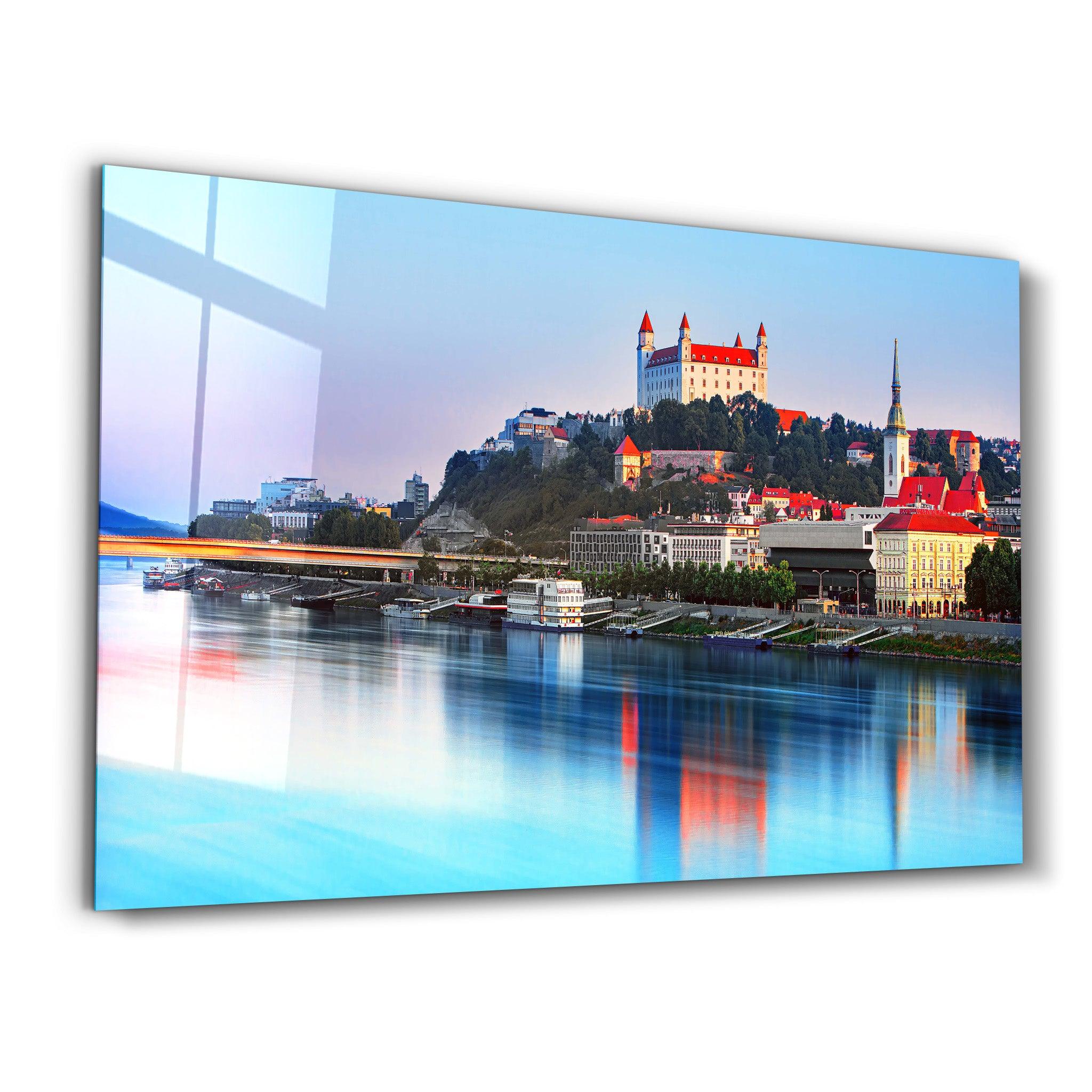 Bratislava-Slovakia | Glass Wall Art - Artdesigna