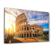 Rome - Italy | Glass Wall Art - Artdesigna