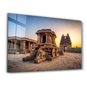 Hampi, Karnataka, India | Glass Wall Art - Artdesigna