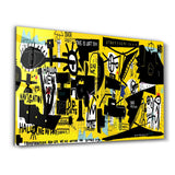 Graffiti Glass Wall Art