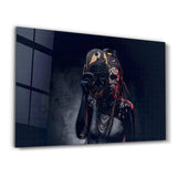 African MakeUp 2 | Glass Wall Art