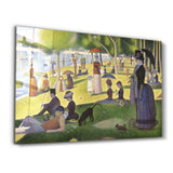 A Sunday on La Grande Jatte (1884) by Georges Seurat | Glass Wall Art