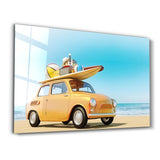A Vintage Holiday | Glass Wall Art