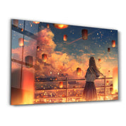 The Last Wishes | Glass Wall Art - Artdesigna