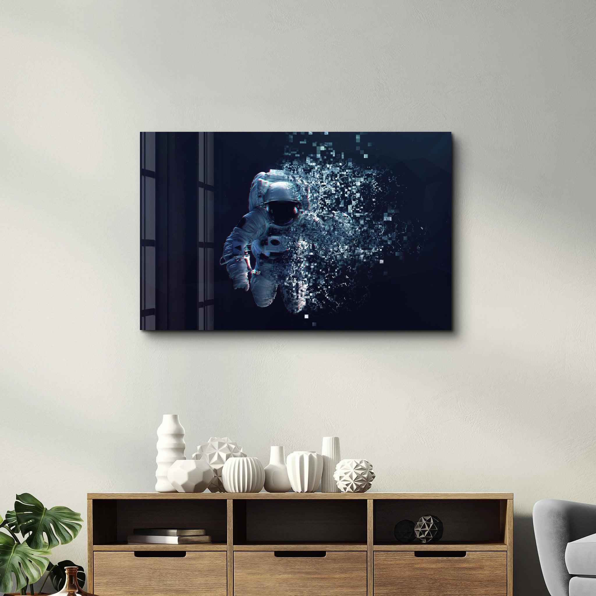 I am Inevitable | Glass Wall Art - Artdesigna