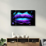 Trippy Vibes | Glass Wall Art - Artdesigna