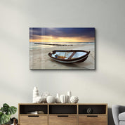 SeaSide | Glass Wall Art - Artdesigna