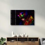 Glowing in the Dark | Glass Wall Art - Artdesigna