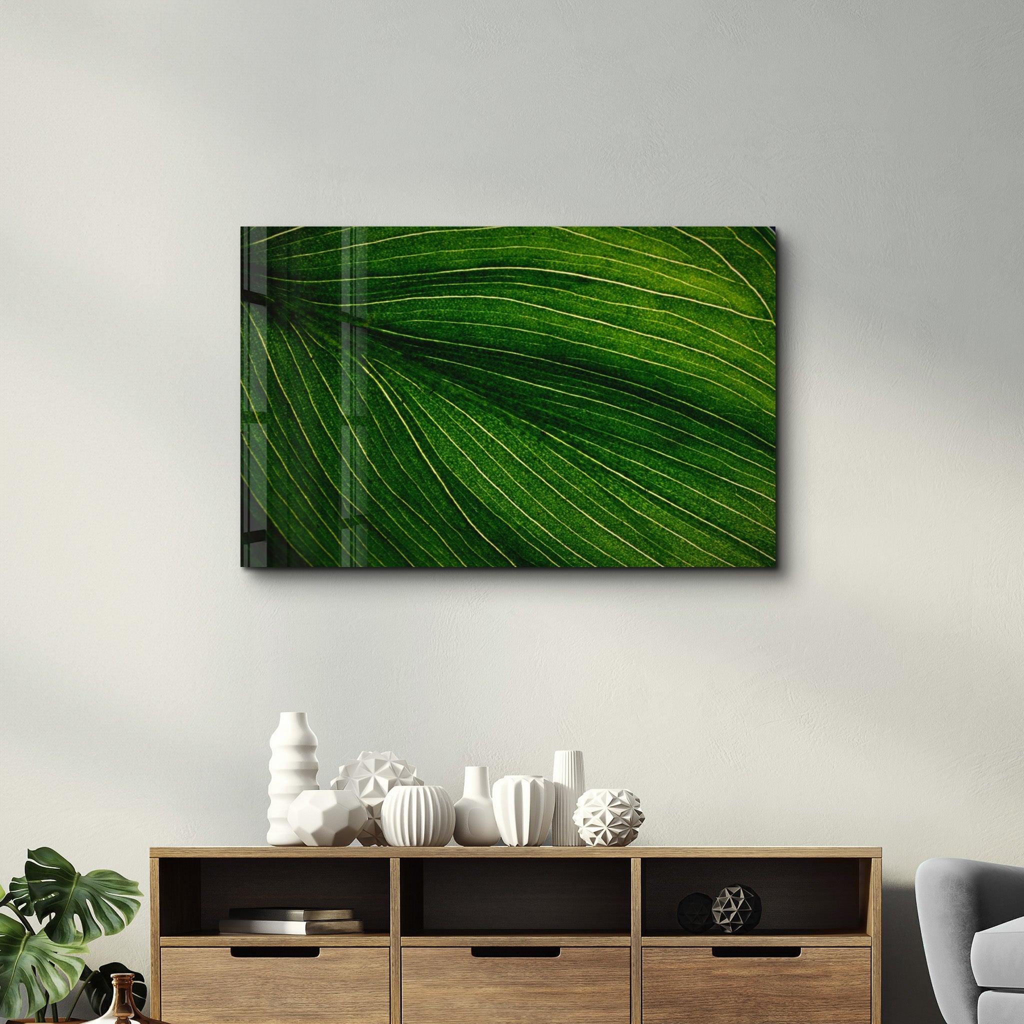 Leafa | Glass Wall Art - Artdesigna