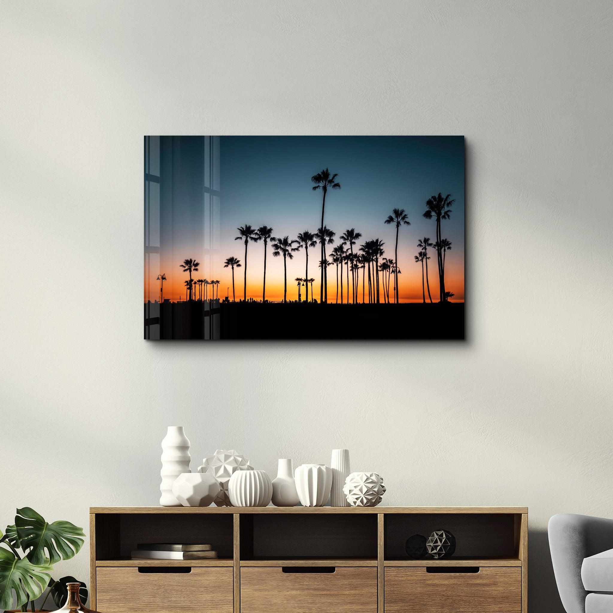 Venice Beach - LA | Glass Wall Art - Artdesigna