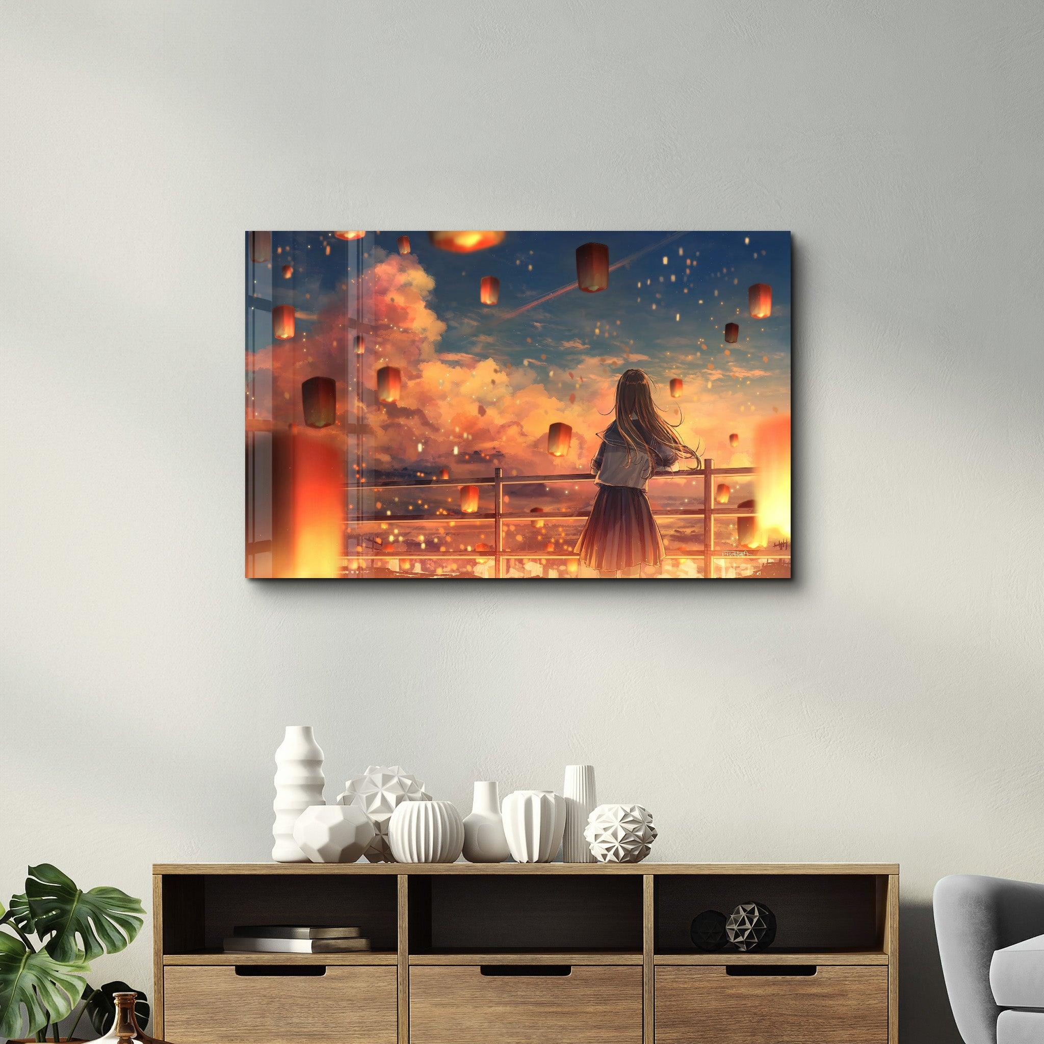 The Last Wishes | Glass Wall Art - Artdesigna