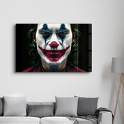 Joker - Smile | Glass Wall Art - Artdesigna