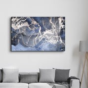 Marble Wave Pattern | Glass Wall Art - Artdesigna