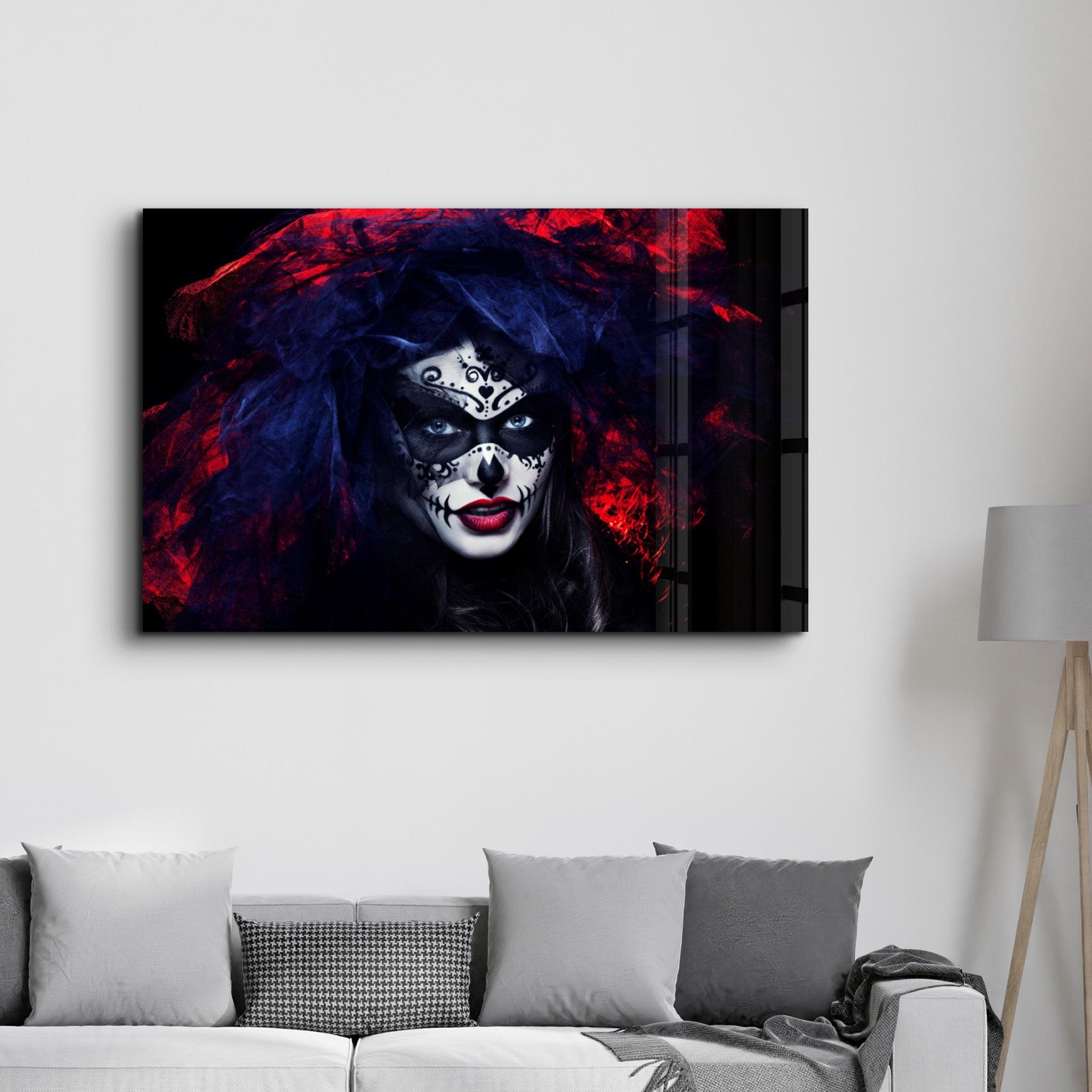 Dark Circus | Glass Wall Art - Artdesigna