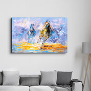 Horse | Glass Wall Art - Artdesigna