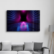 Neon Xwhere | Glass Wall Art - Artdesigna