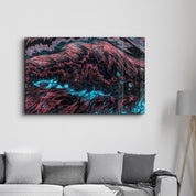 Color Waves | Designer's Collection Glass Wall Art - Artdesigna