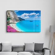 Heaven Beach | Glass Wall Art - Artdesigna