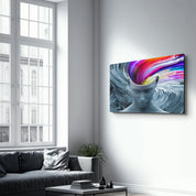 Colorful Thoughts | Glass Wall Art - Artdesigna