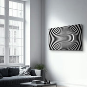 Illusion | Glass Wall Art - Artdesigna