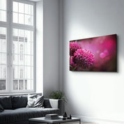 Blossom Radiance | Glass Wall Art - Artdesigna