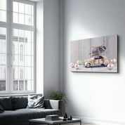 Citroën | Glass Wall Art - Artdesigna