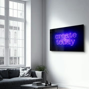 Create Today | Glass Wall Art - Artdesigna