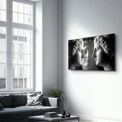 Three | Glass Wall Art - Artdesigna