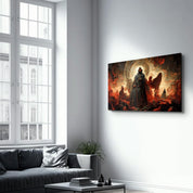 Dark Side | Secret World Collection Glass Wall Art - Artdesigna