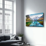 Dolomite - Italy | Glass Wall Art - Artdesigna