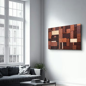 Chocolate Bar | Glass Wall Art - Artdesigna