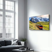 Jungfrau Switzerland | Glass Wall Art - Artdesigna