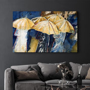 Rainy Day | Glass Wall Art - Artdesigna